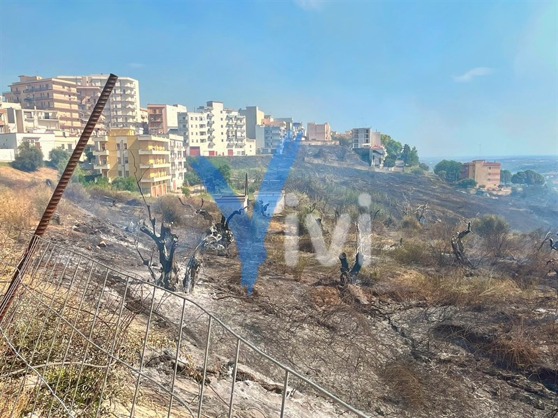 Fiamme a Ginosa 