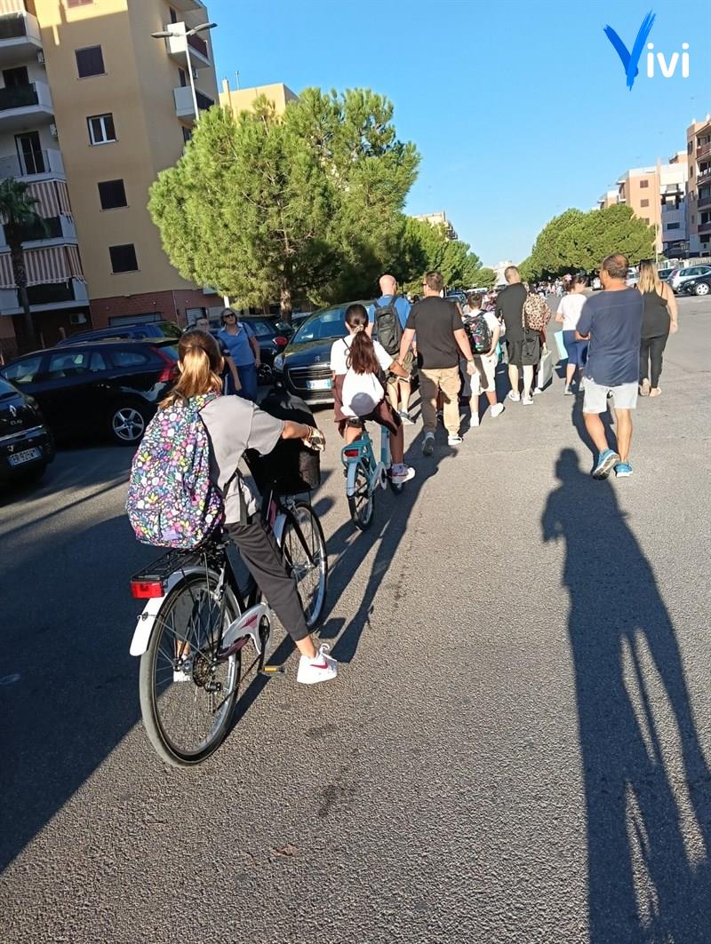 Giornata a scuola senz’auto