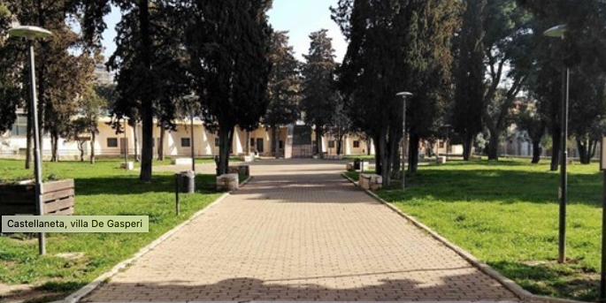 Castellaneta, villa De Gasperi