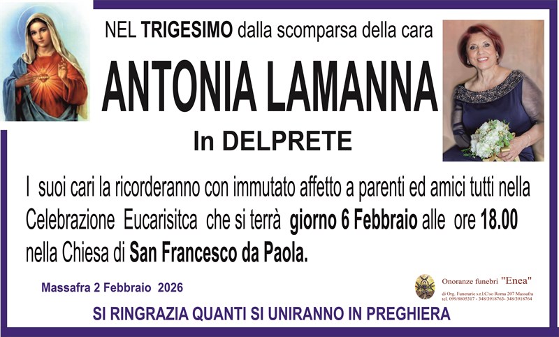 ANTONIA LAMANNA