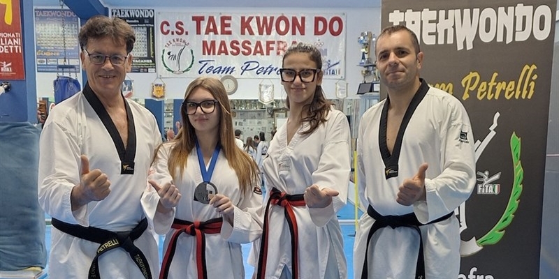 Taekwondo Massafra, argento ai campionati interregionali di combattimento