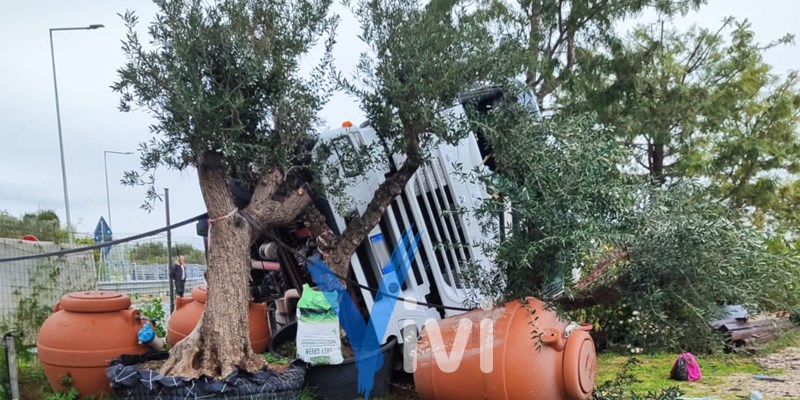 Violento impatto a Palagiano Violento impatto a Palagiano