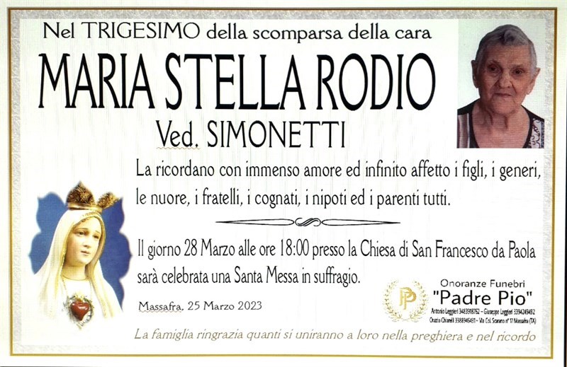 Maria Stella Rodio