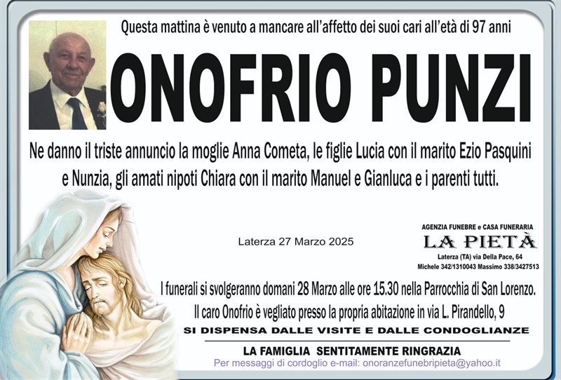 manifesto funebre