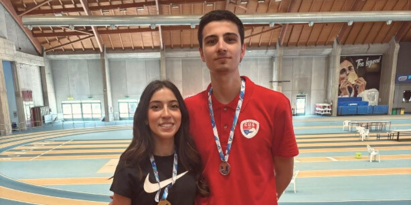 Greco oro e Melchiorre bronzo: il CUS Bari brilla ai CNU