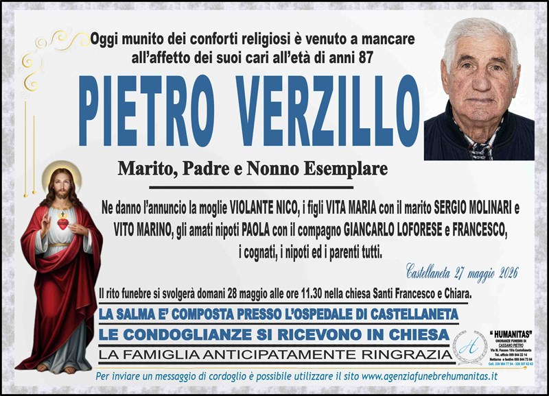manifesto funebre