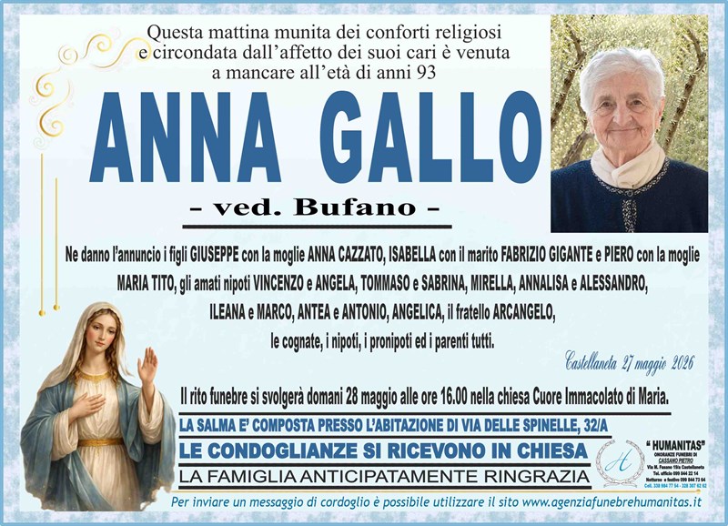 manifesto funebre