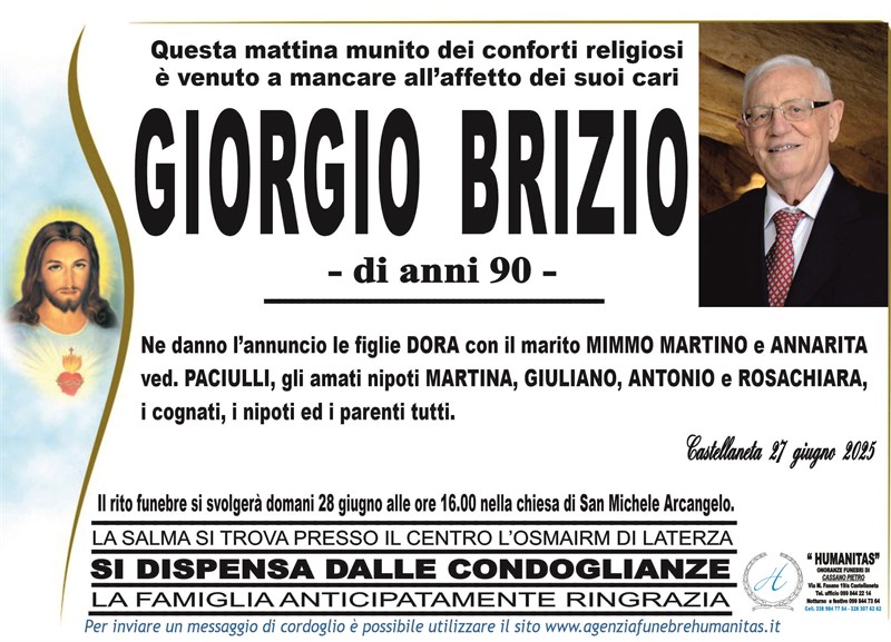 manifesto funebre