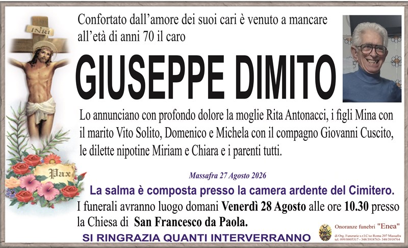 manifesto funebre