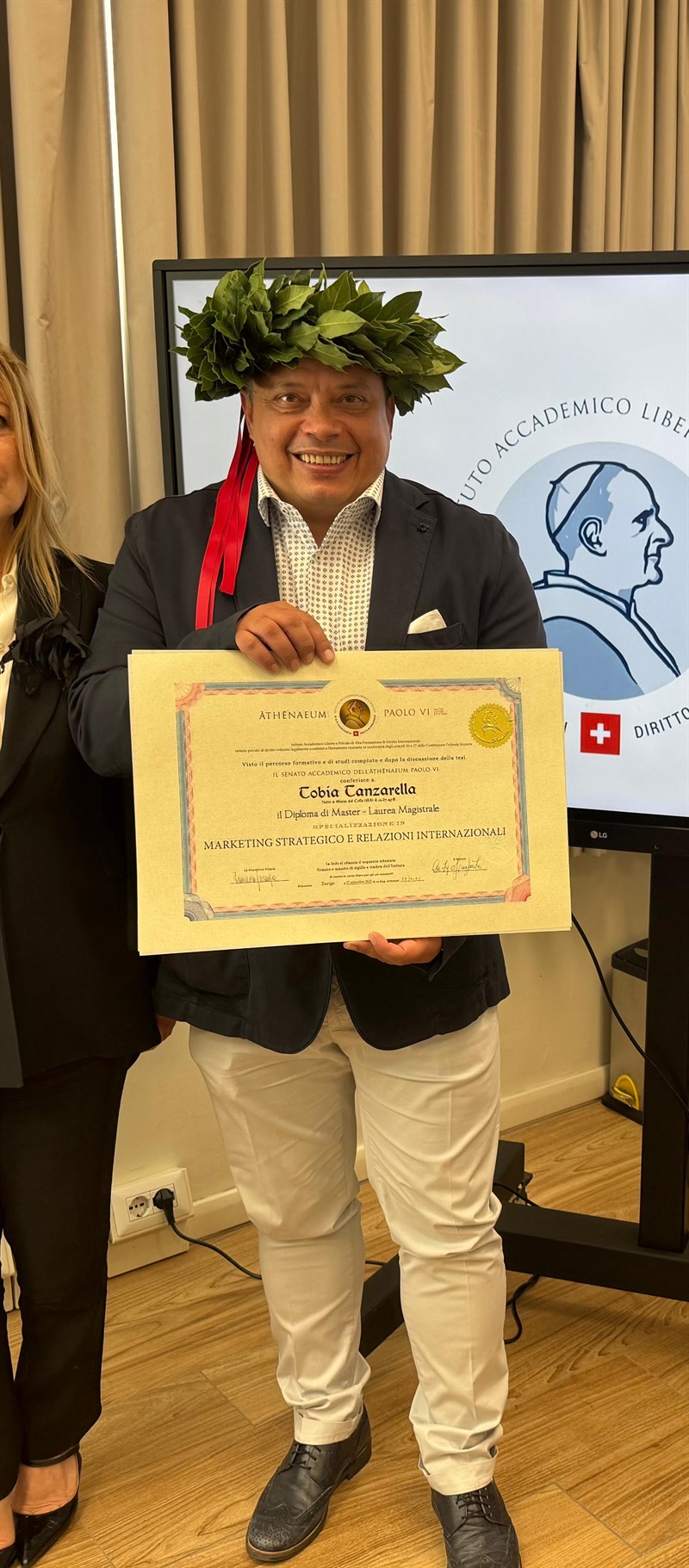 Congratulazioni a Tobia Tanzarella