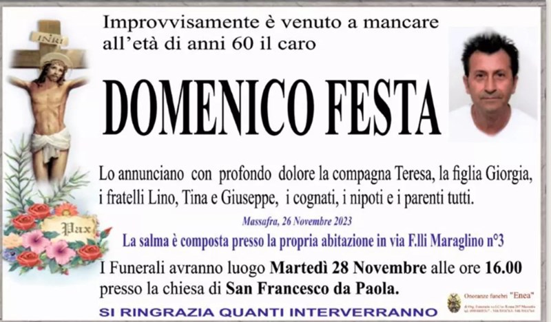 manifesto funebre