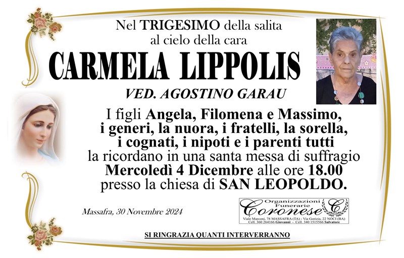 CARMELA LIPPOLIS