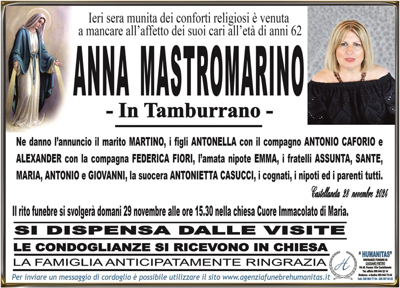 manifesto funebre