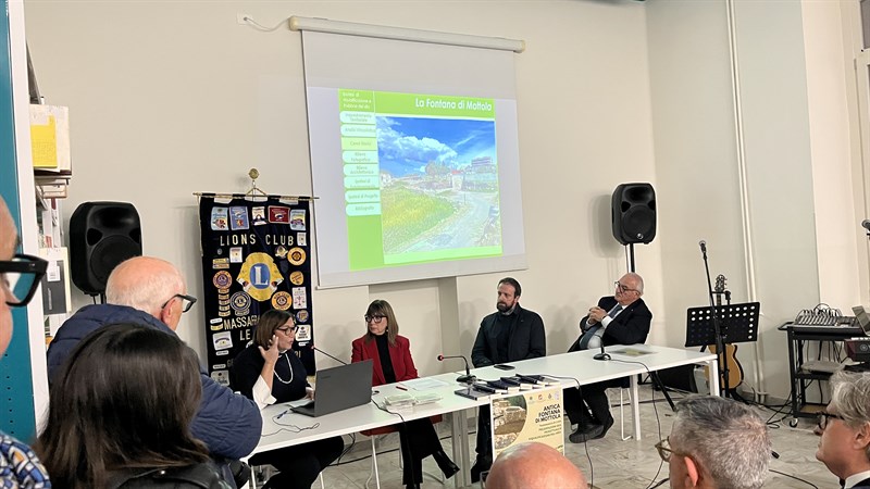Presentata l’idea di recupero dell’antica fontana