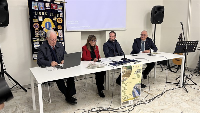 Presentata l’idea di recupero dell’antica fontana