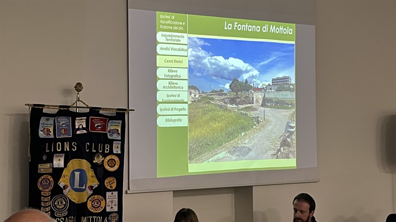 Presentata l’idea di recupero dell’antica fontana