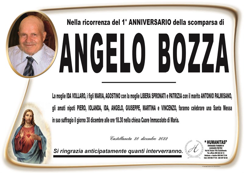 Anniversario di Angelo Bozza