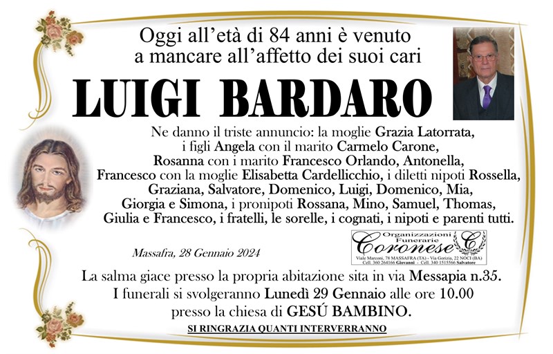 manifesto funebre