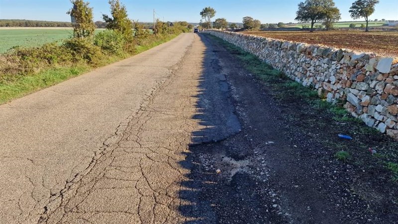 Voragini sulla provinciale Noci-Castellaneta