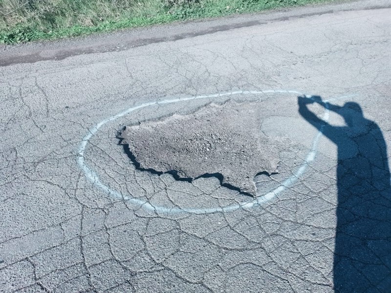 Voragini sulla provinciale Noci-Castellaneta