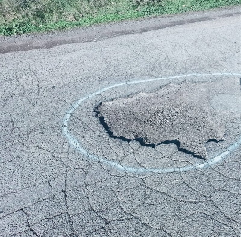 Voragini sulla provinciale Noci-Castellaneta