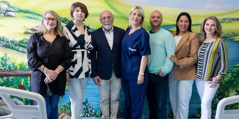 “Ambiente Fantastico”: la Pediatria del San Pio si colora d’amore