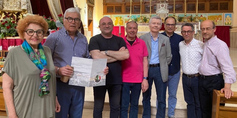 Ancr Massafra, tessera di socio onorario a don Giuseppe Ciaurro