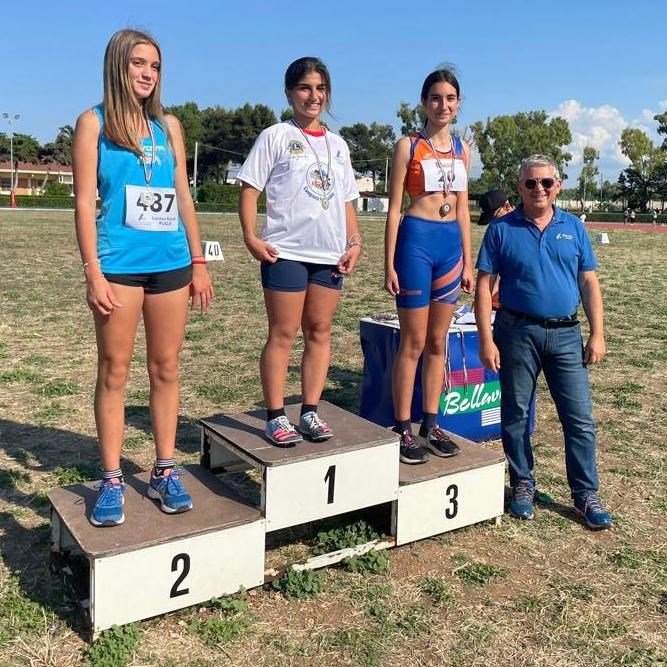 I giovani atleti vincitori della Marathon Massafra Junior