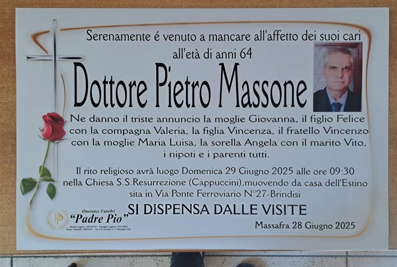 manifesto funebre