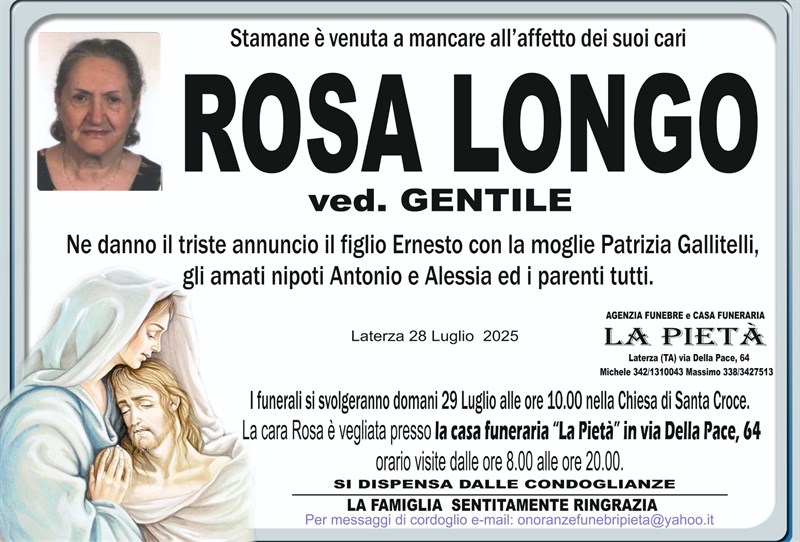manifesto funebre