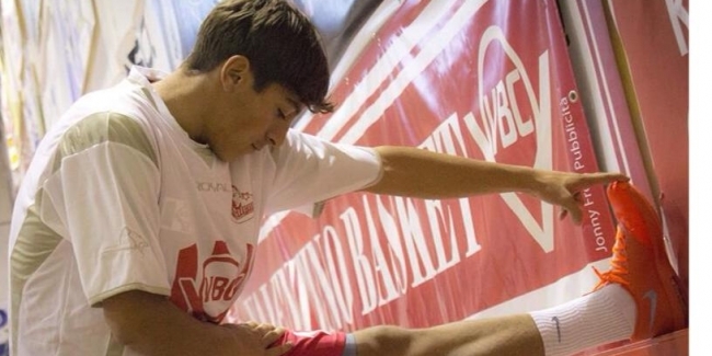 Mattia Stano con la maglia del Castellaneta Mattia Stano con la maglia del Castellaneta