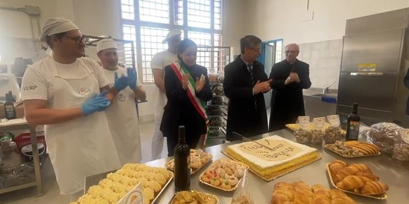 Nuovo laboratorio di pasticceria in carcere