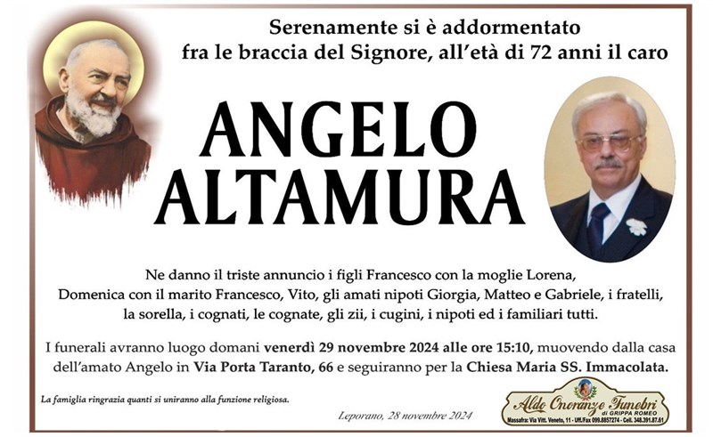 manifesto funebre