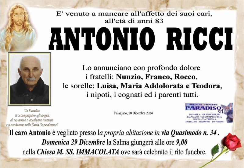 manifesto funebre