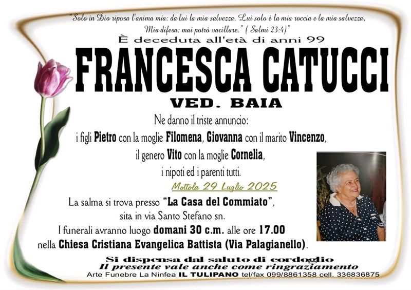 manifesto funebre