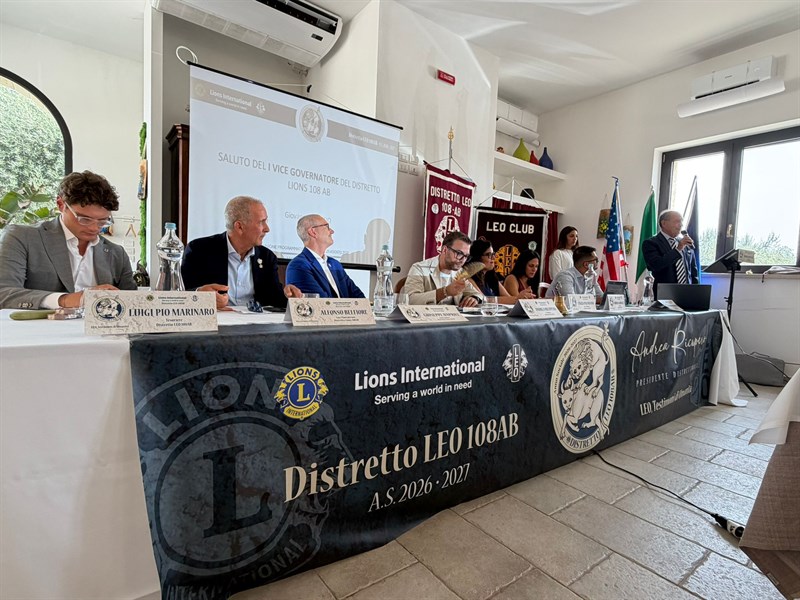 Leo Club: a Palagiano l'assemblea del Distretto pugliese