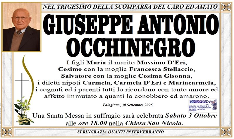 GIUSEPPE ANTONIO  OCCHINEGRO