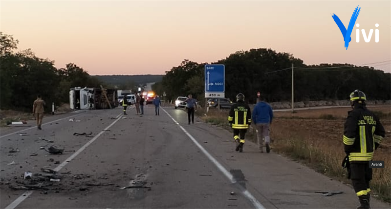 Auto vs tir: un altro mortale sulla Statale 100