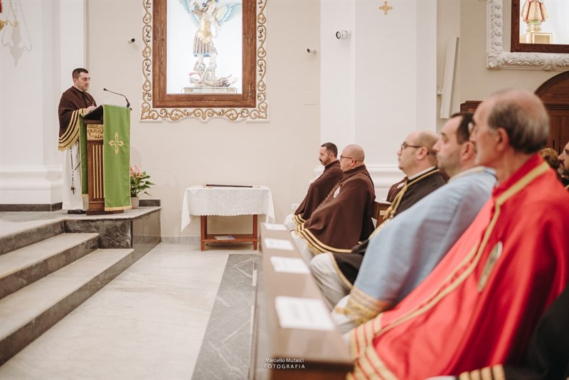 Il giuramento del consiglio della confraternita di San Francesco da Paola