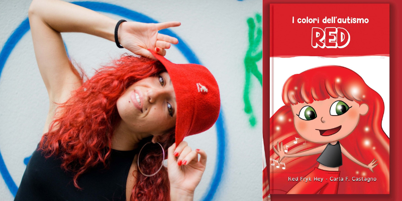 Red Fryk Hey e il suo libro Red Fryk Hey e il suo libro