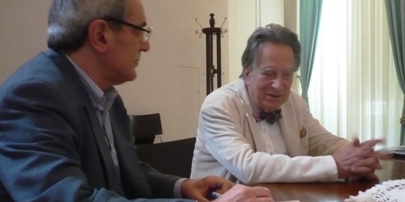 Castellaneta, Aurelio Miccoli intervista Paolo Portoghesi Castellaneta, Aurelio Miccoli intervista Paolo Portoghesi