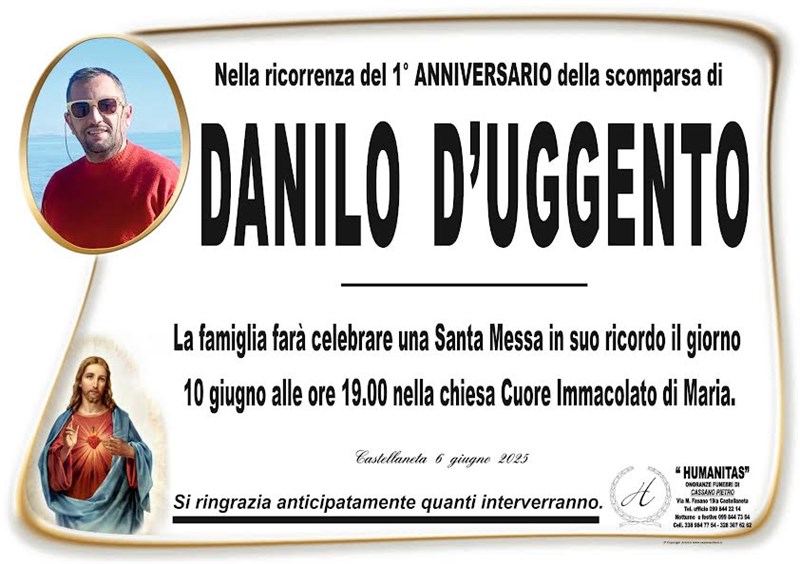 Anniversario di Danilo D'Uggento