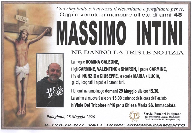manifesto funebre