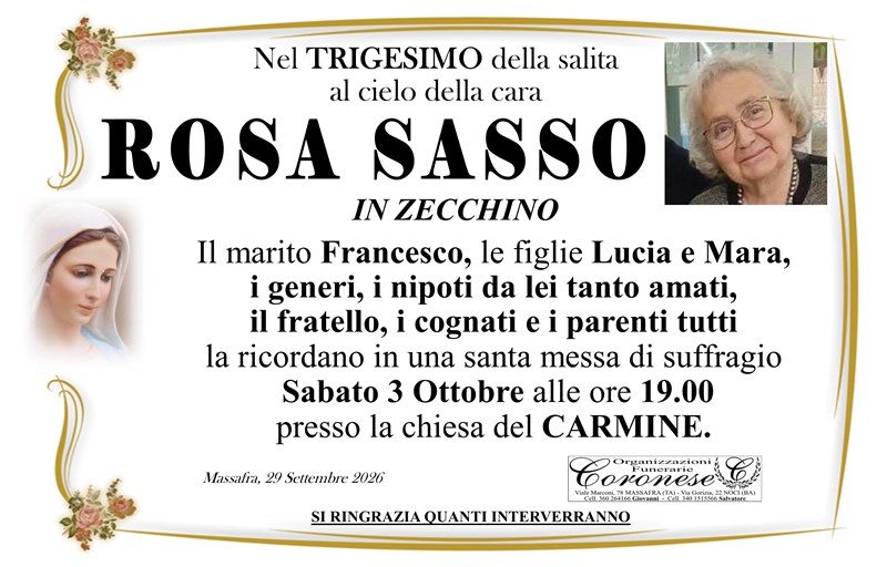 ROSA SASSO