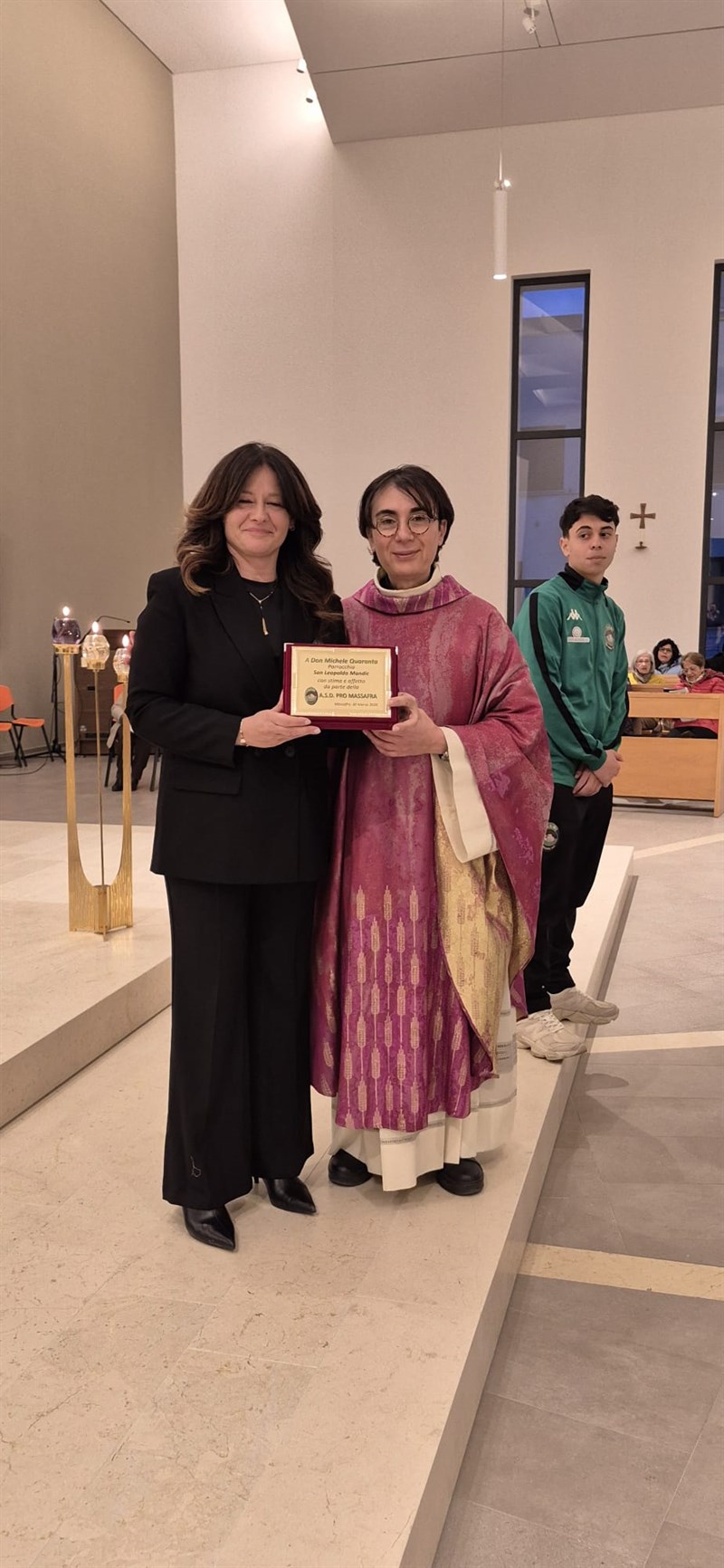 Oltre cento atleti del Pro Massafra al precetto pasquale