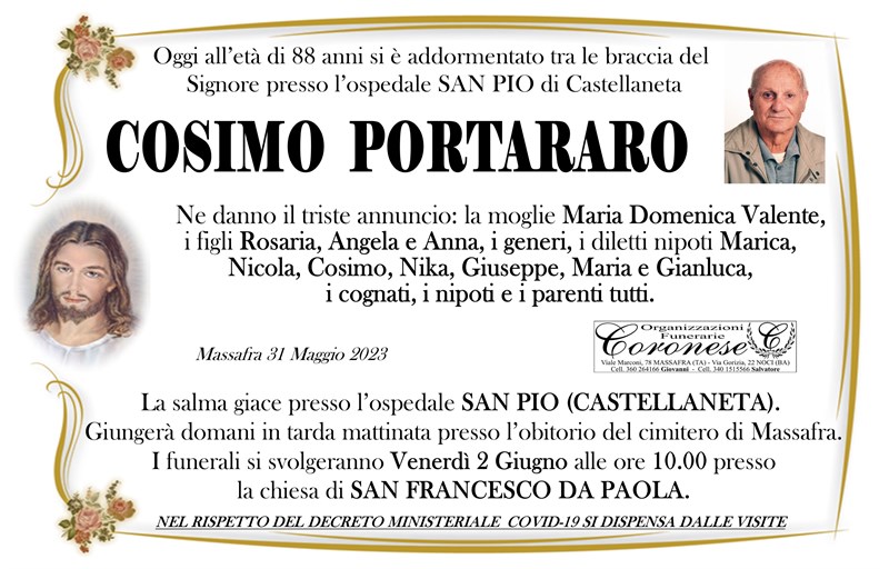 manifesto funebre