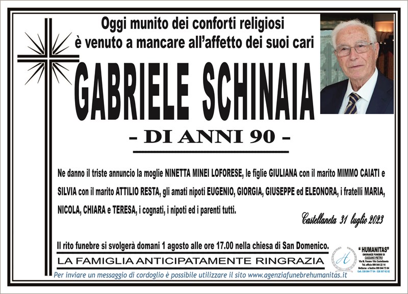 manifesto funebre