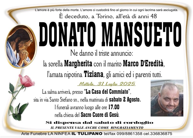 manifesto funebre