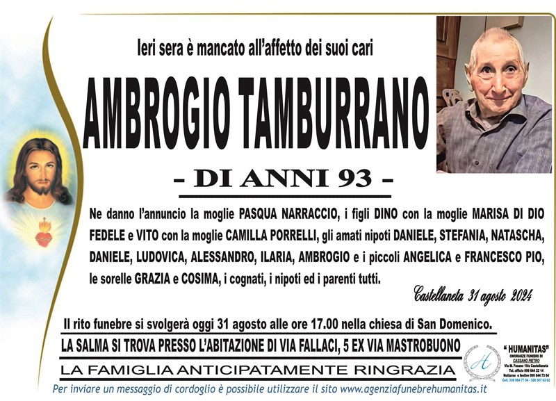 manifesto funebre