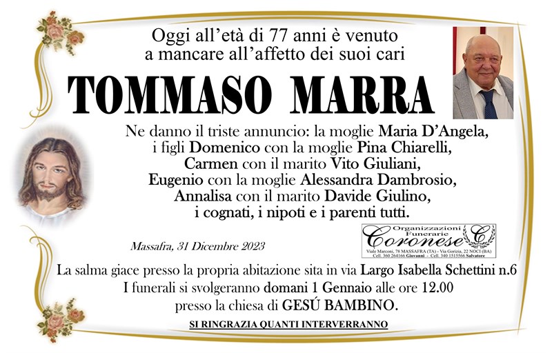 manifesto funebre